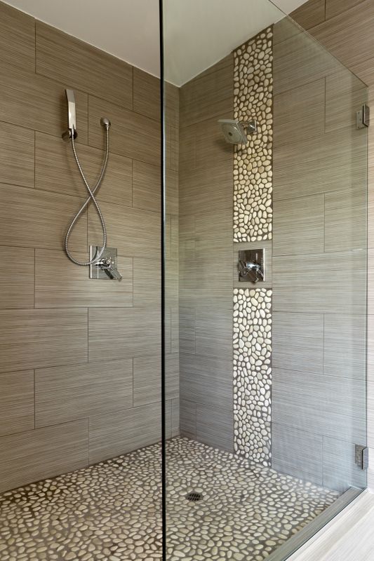 Tile and Stone Shower Features